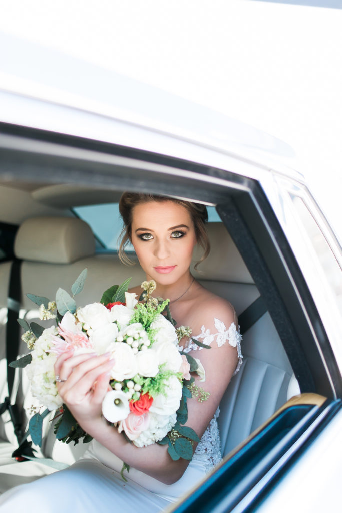 Bachelor Inspired Spring Bridal Portraits with Rolls Royce